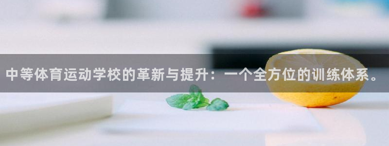 中等体育运动学校的革新与提升：一个全方位的训练体系。