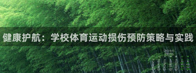 健康护航：学校体育运动损伤预防策略与实践