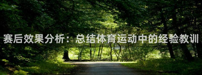 赛后效果分析：总结体育运动中的经验教训